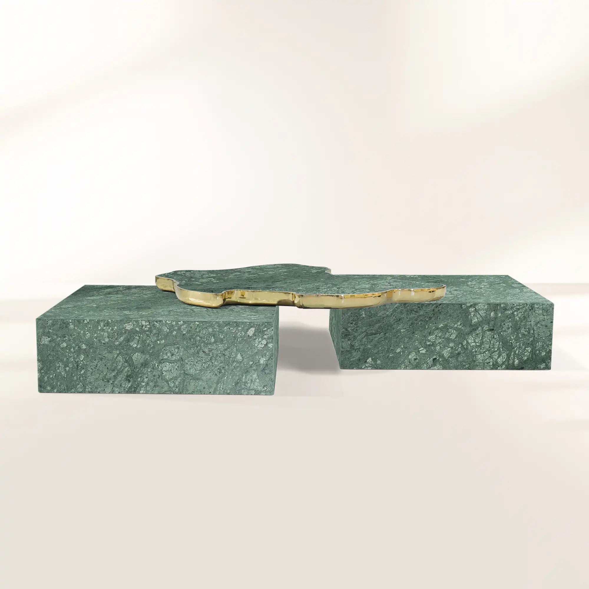 Black Sculptural Form Coffee Table
