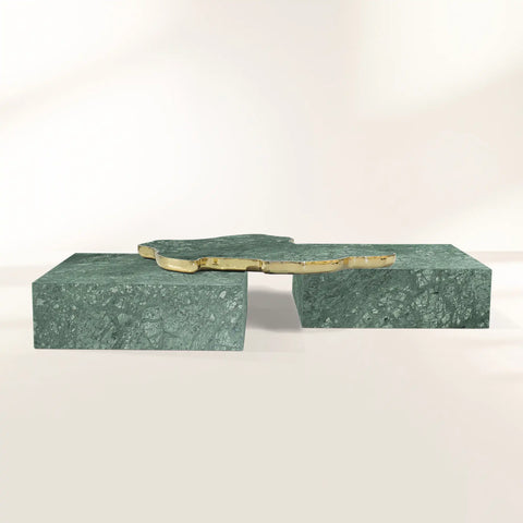 Black Sculptural Form Coffee Table