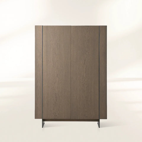 Mihaela Wood Sideboard Chestnut Buffet Cabinet Oiling Process Entryway Cabinet