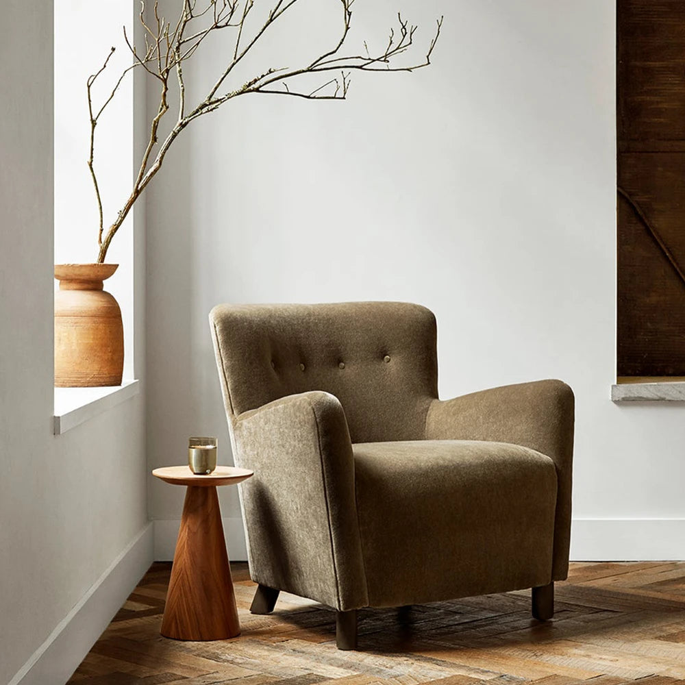 Pery Chair - Mohair Brown Sugar