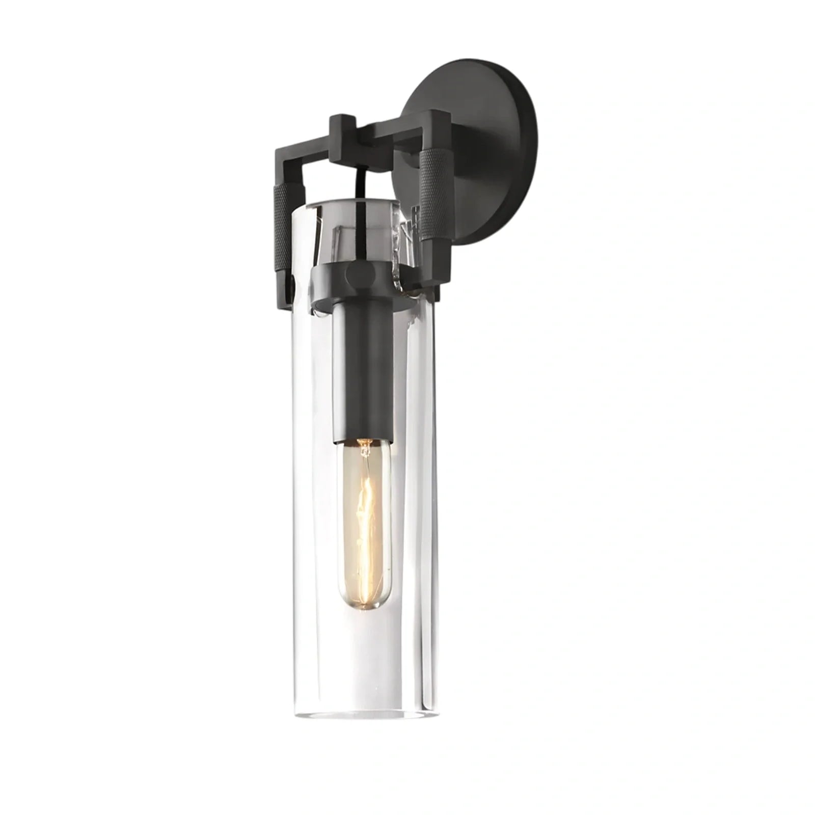 Zephyral Glass Cylinder Sconce