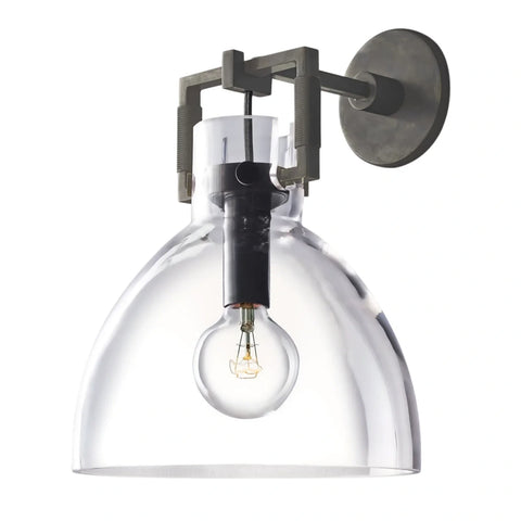 Zephyral Glass Cloche Sconce