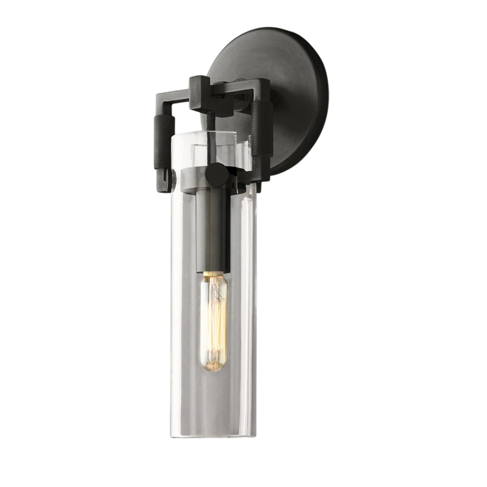 Zephyral Glass Cylinder Sconce