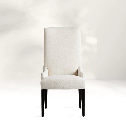 Platinum Dining Chair in Cushing Snow and Cuddle Natural