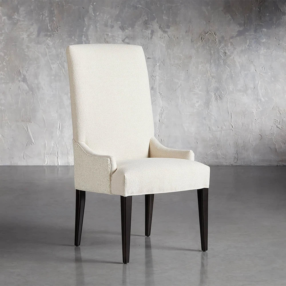 Platinum Dining Chair in Cushing Snow and Cuddle Natural