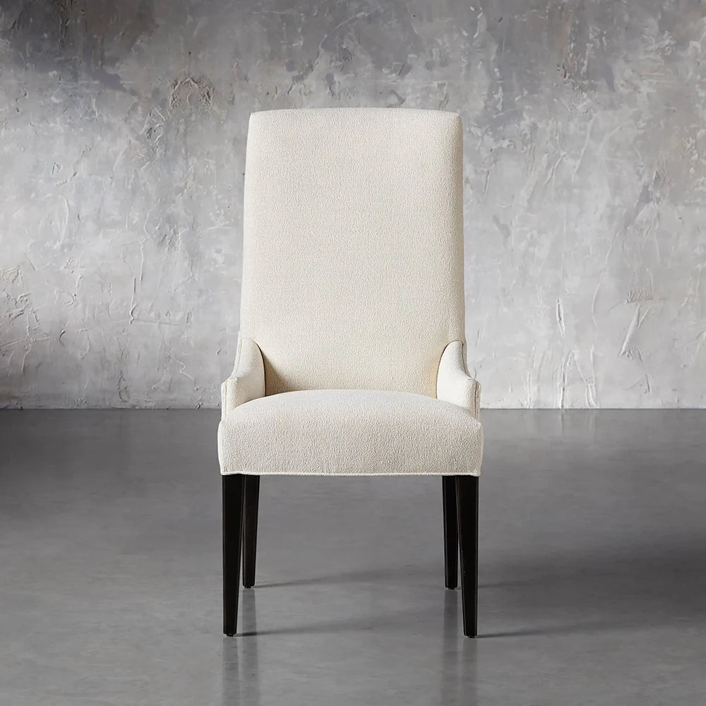 Platinum Dining Chair in Cushing Snow and Cuddle Natural