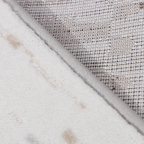 Puxina Abstract Linear Texture Neutral Area Rug