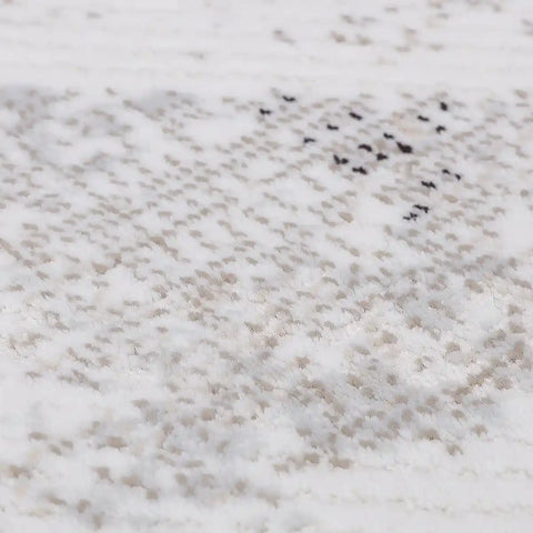 Puxina Abstract Brushstroke Neutral Area Rug