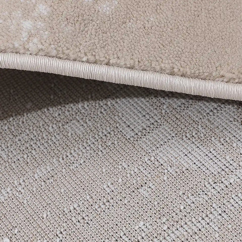 Puxina Layered Block Abstract Neutral Area Rug