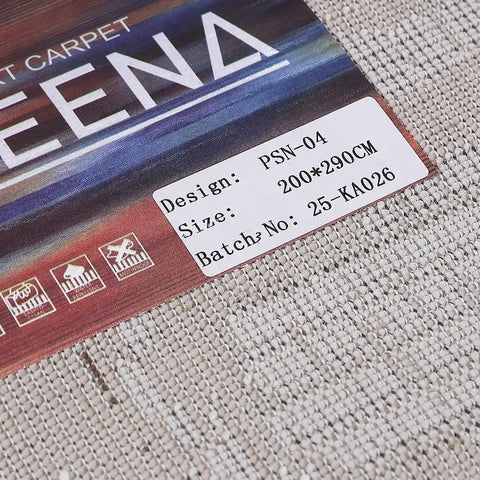 Puxina Layered Block Abstract Neutral Area Rug