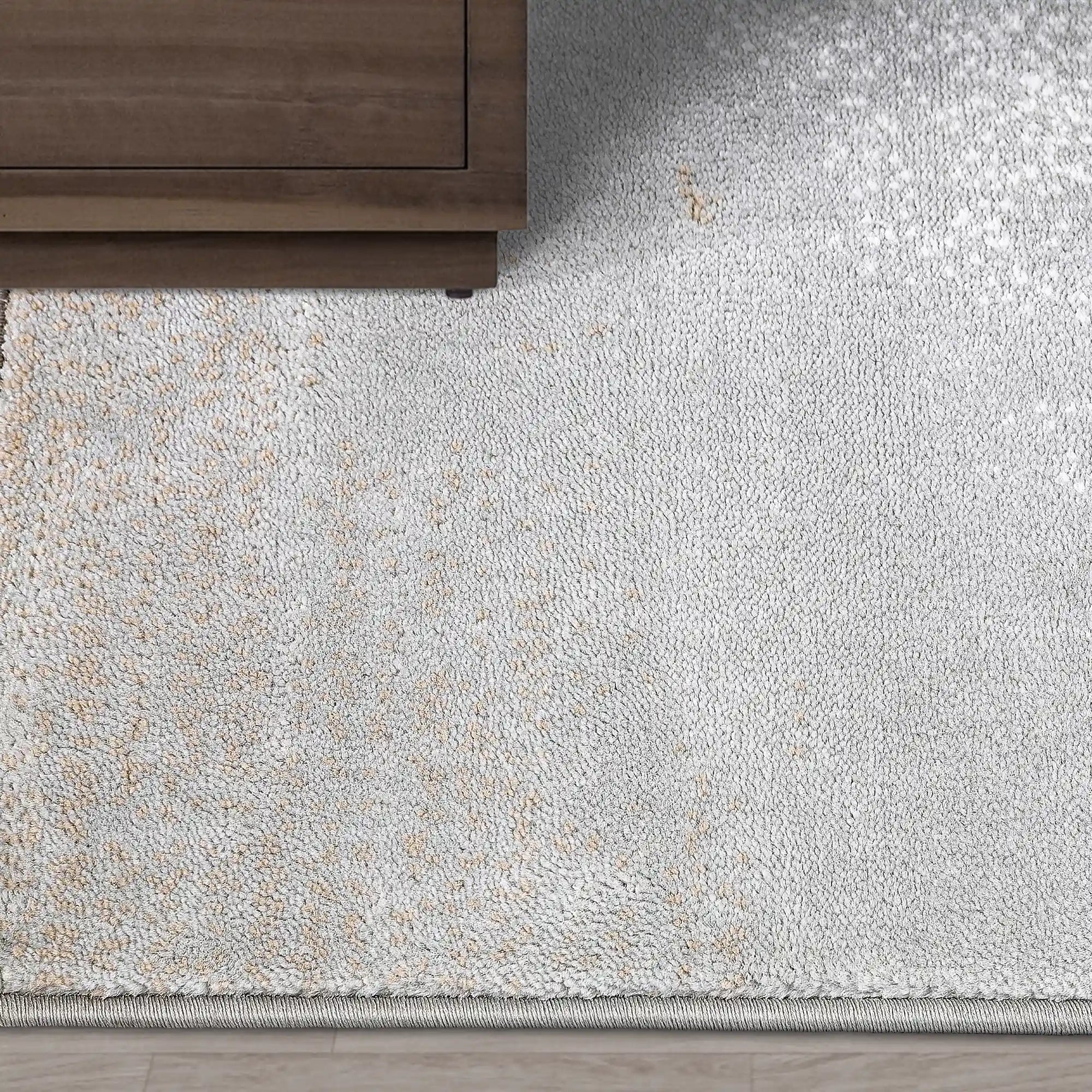 Puxina Soft Washed Brush Abstract Area Rug
