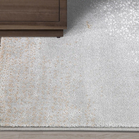 Puxina Soft Washed Brush Abstract Area Rug
