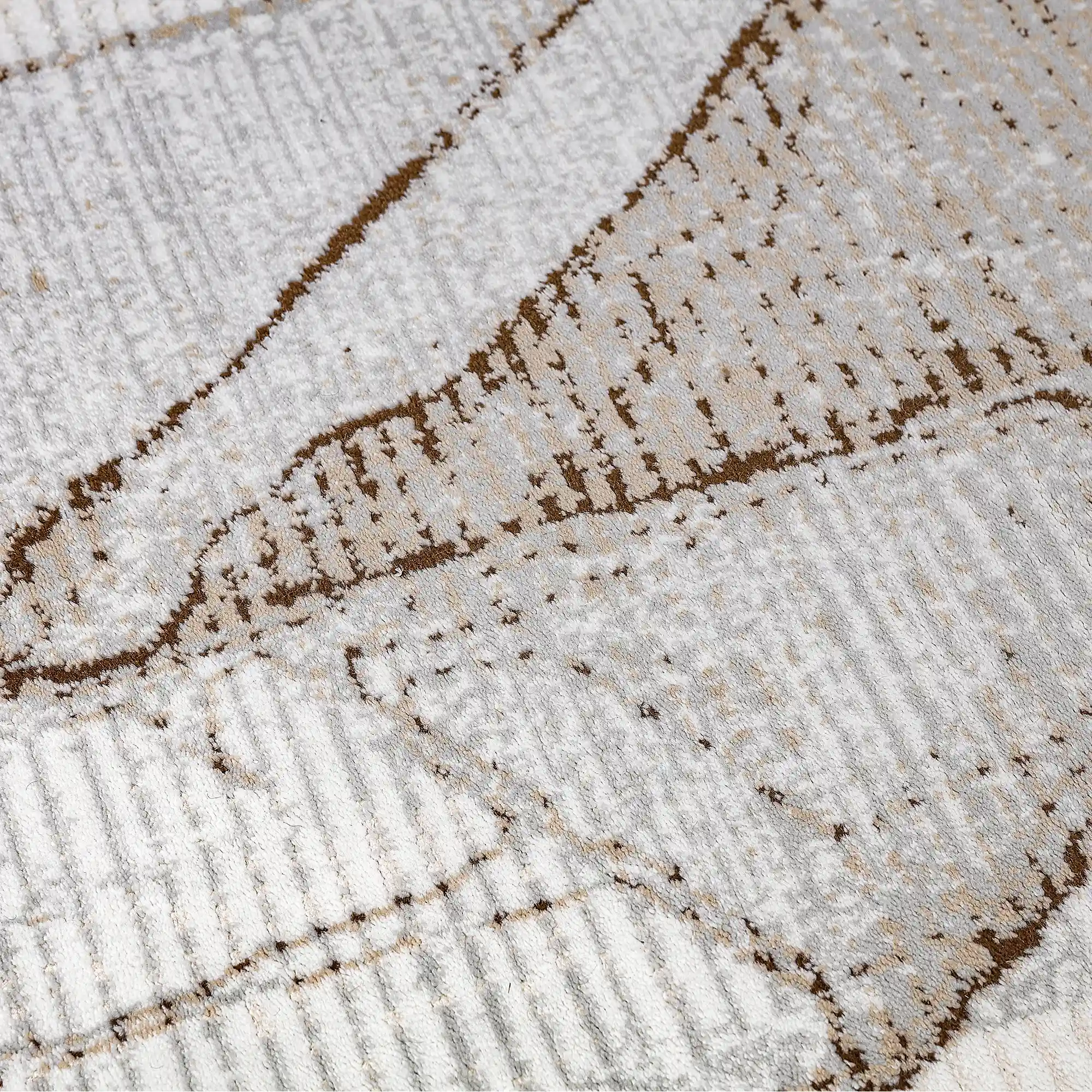 Puxina Layered Trace Calm Modern Area Rug