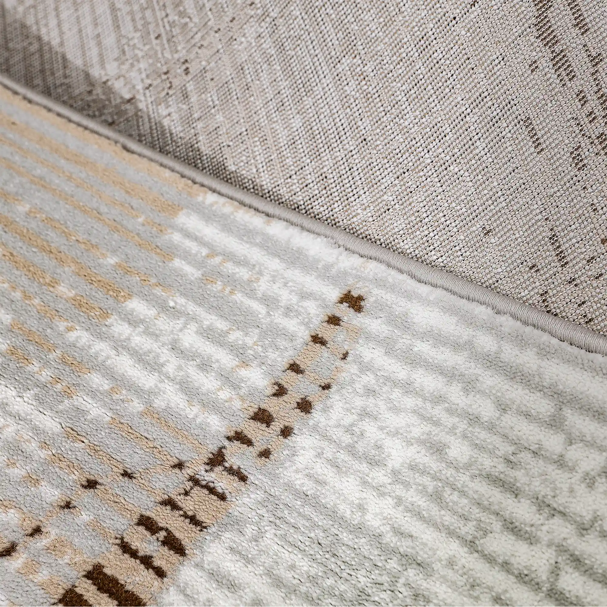 Puxina Layered Trace Calm Modern Area Rug