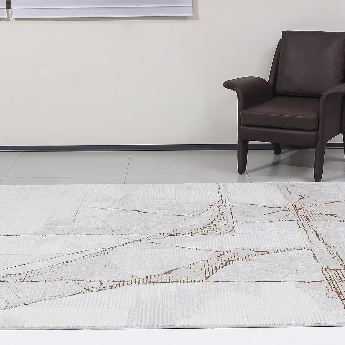 Puxina Layered Trace Calm Modern Area Rug