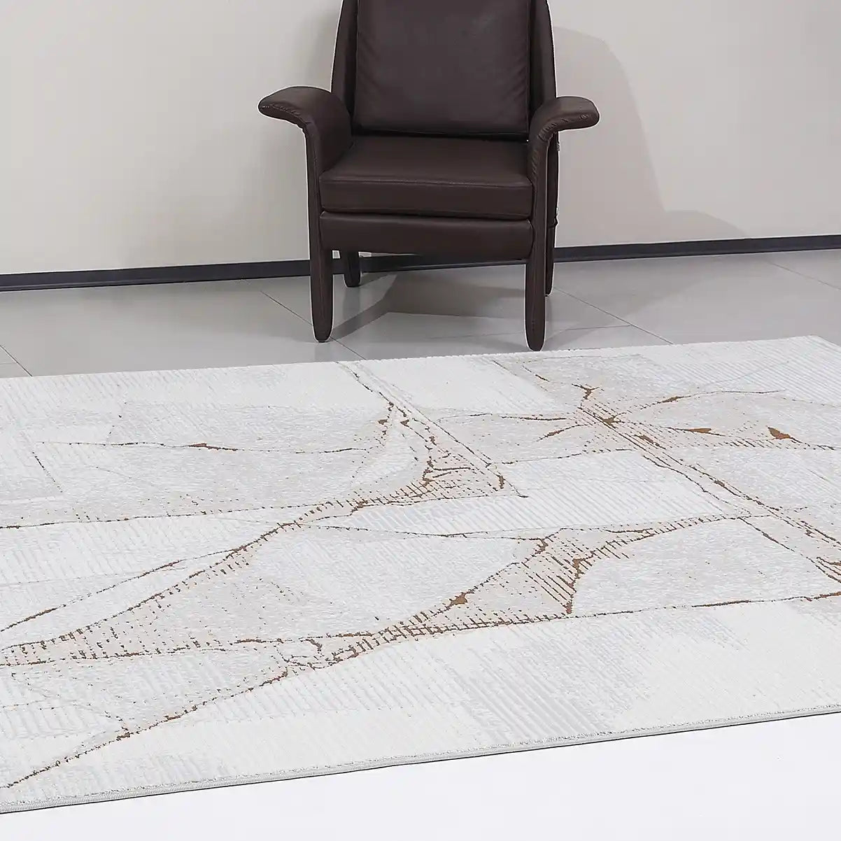 Puxina Layered Trace Calm Modern Area Rug