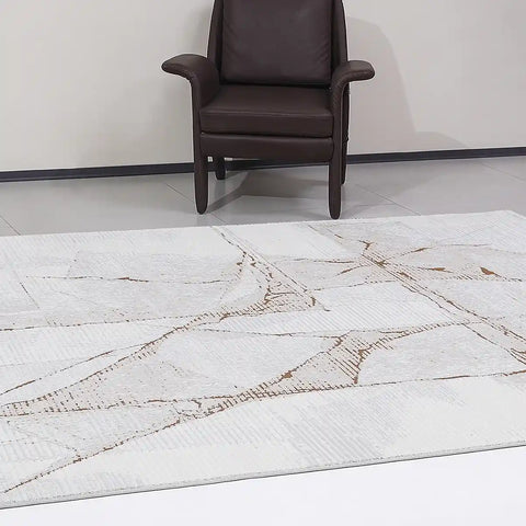 Puxina Layered Trace Calm Modern Area Rug