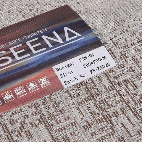 Puxina Soft Block Textured Area Rug