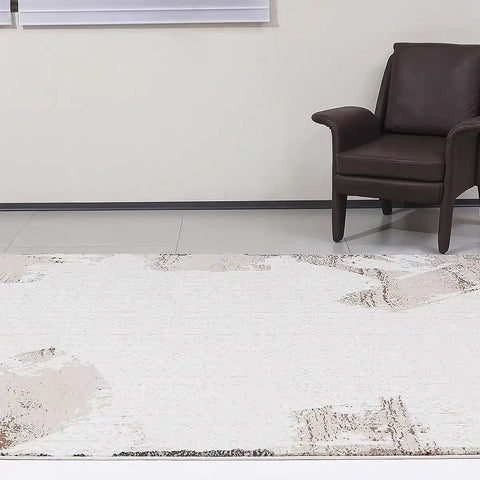Puxina Soft Gradient Textured Neutral Area Rug