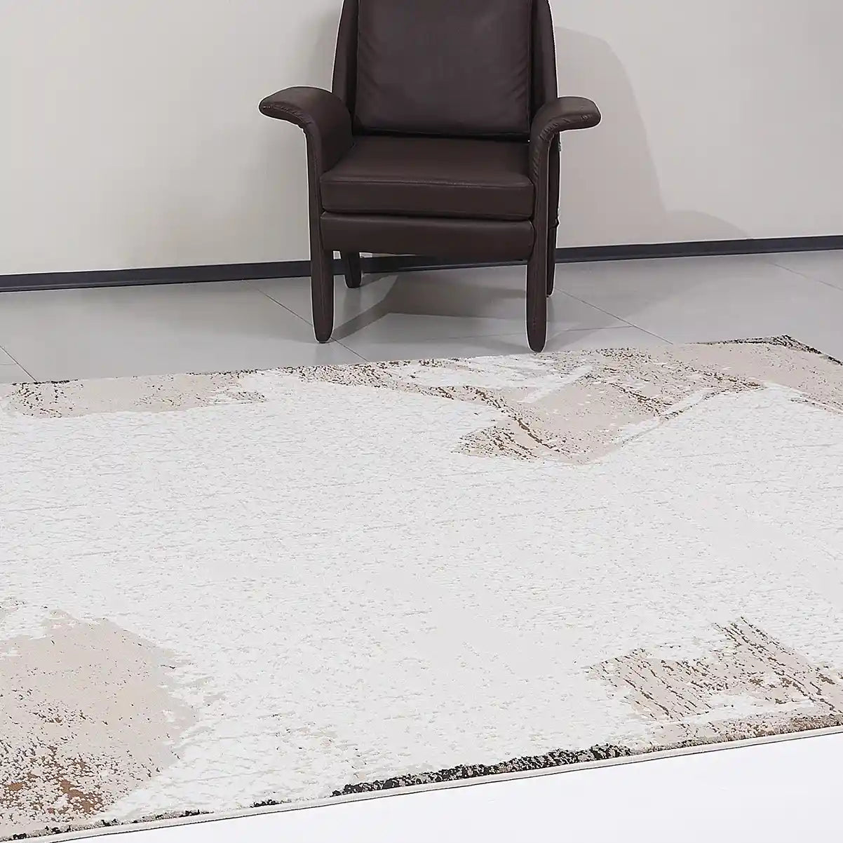 Puxina Soft Gradient Textured Neutral Area Rug