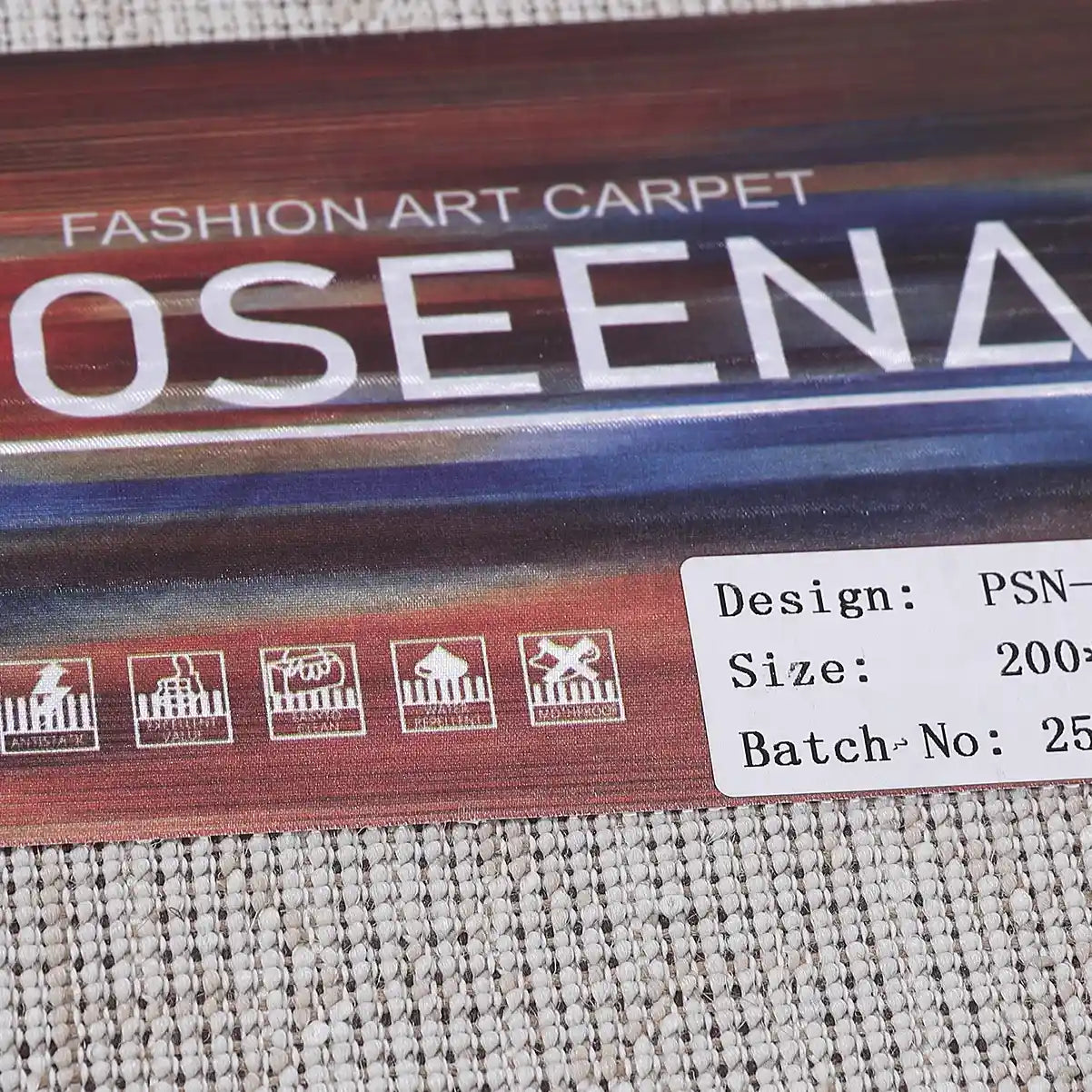 Puxina Soft Gradient Textured Neutral Area Rug