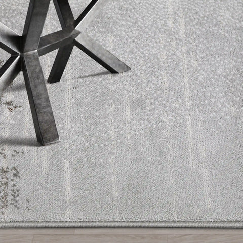 Puxina Soft Grid Calm Modern Area Rug