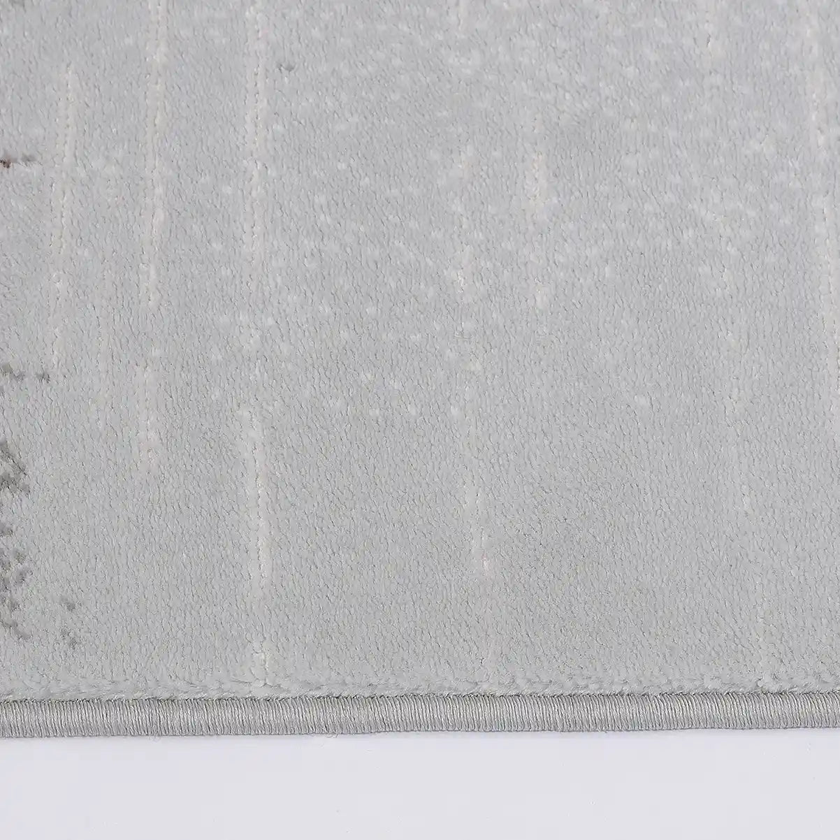 Puxina Soft Grid Calm Modern Area Rug