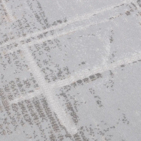 Puxina Soft Grid Calm Modern Area Rug