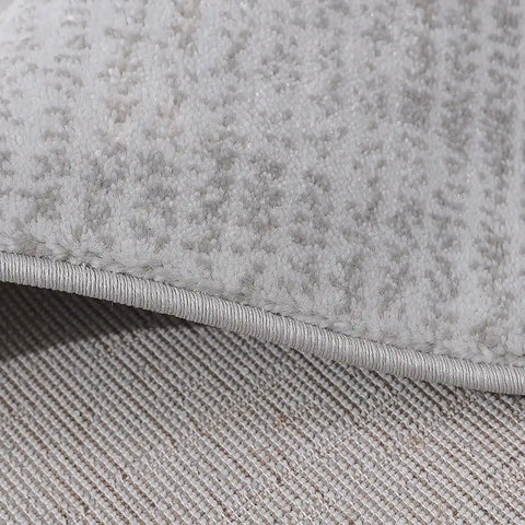 Puxina Soft Grid Calm Modern Area Rug