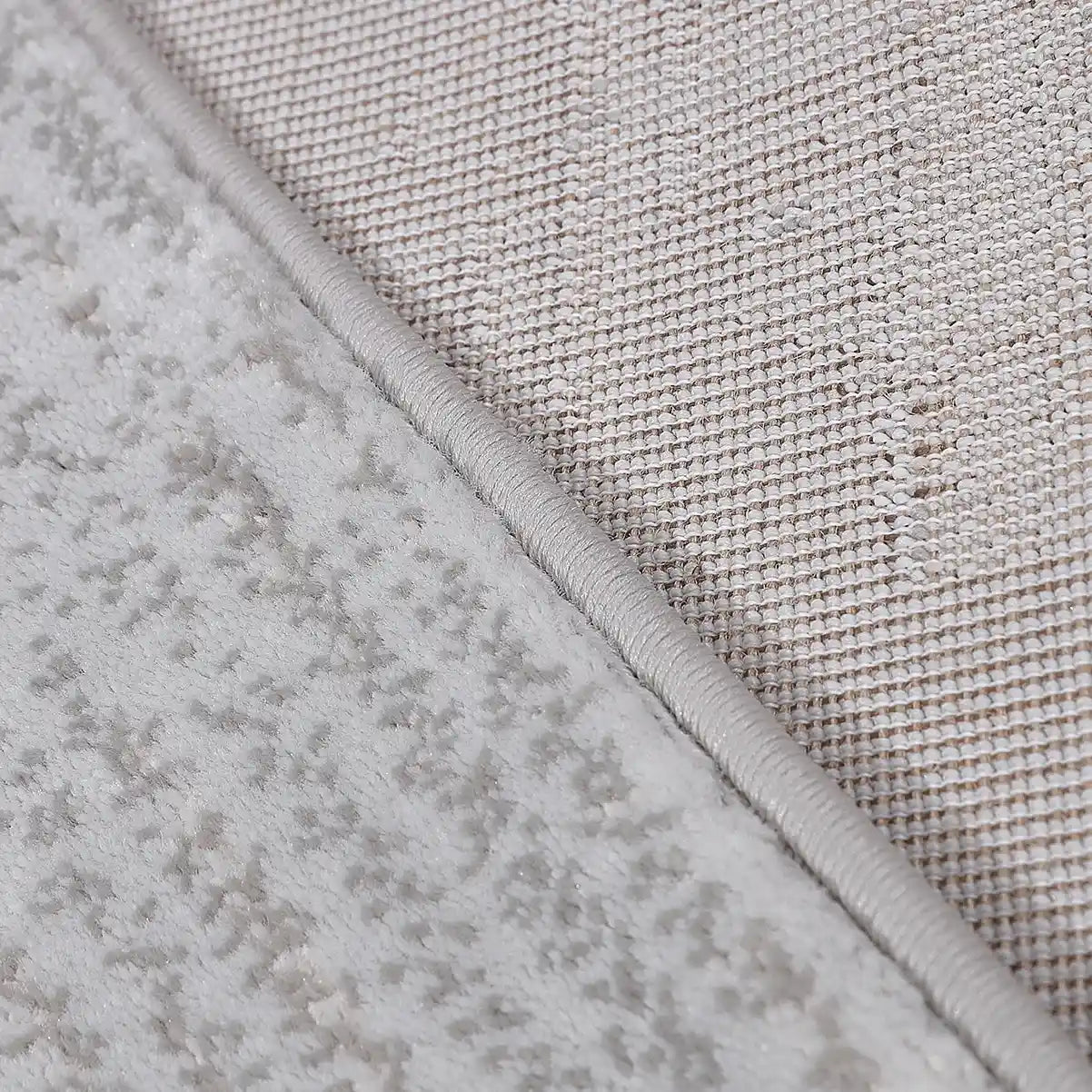 Puxina Soft Grid Calm Modern Area Rug