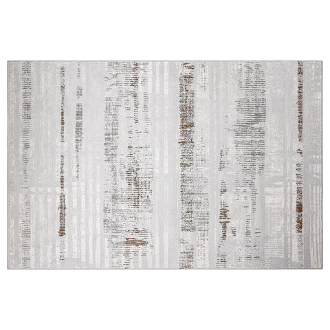 Puxina Soft Linear Texture Neutral Area Rug