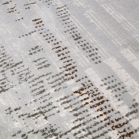 Puxina Soft Linear Texture Neutral Area Rug