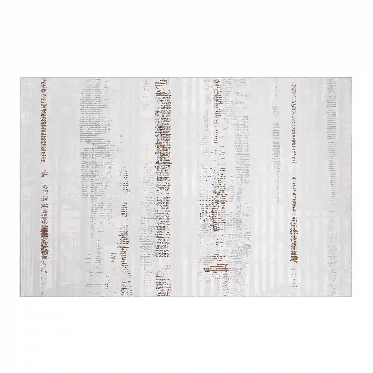 Puxina Soft Linear Texture Neutral Area Rug