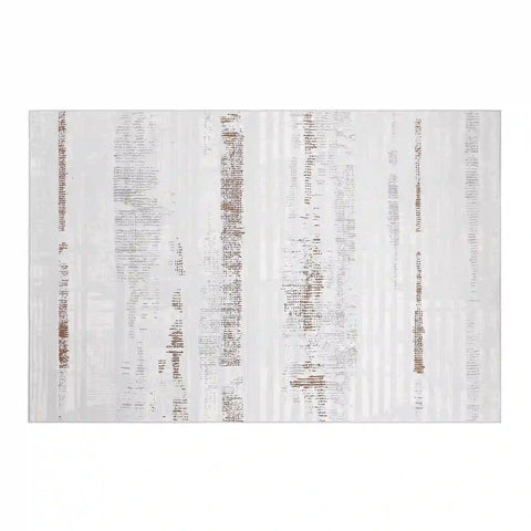Puxina Soft Linear Texture Neutral Area Rug