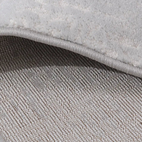 Puxina Soft Linear Texture Neutral Area Rug