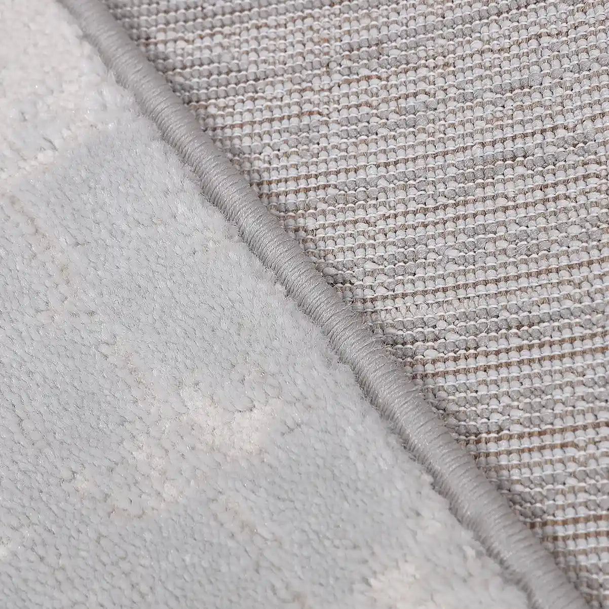 Puxina Soft Linear Texture Neutral Area Rug