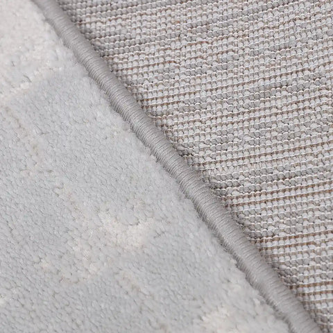 Puxina Soft Linear Texture Neutral Area Rug