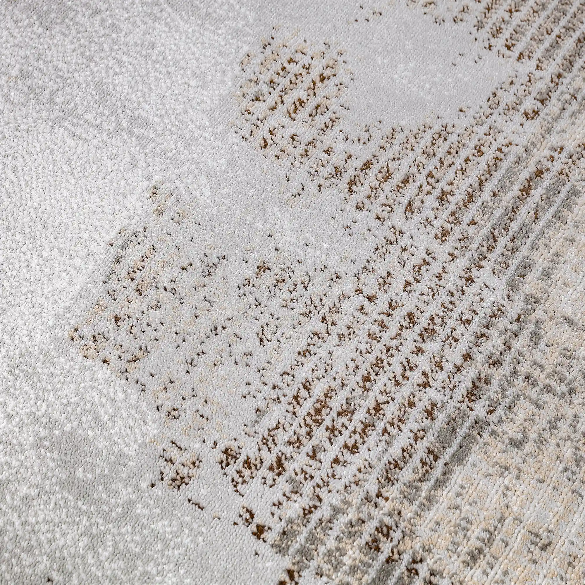 Puxina Soft Washed Brush Abstract Area Rug