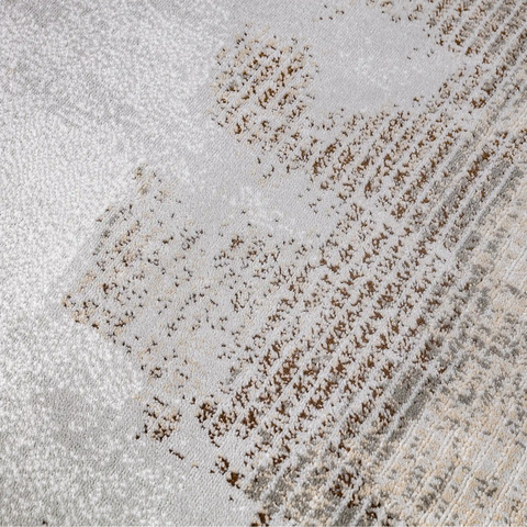Puxina Soft Washed Brush Abstract Area Rug