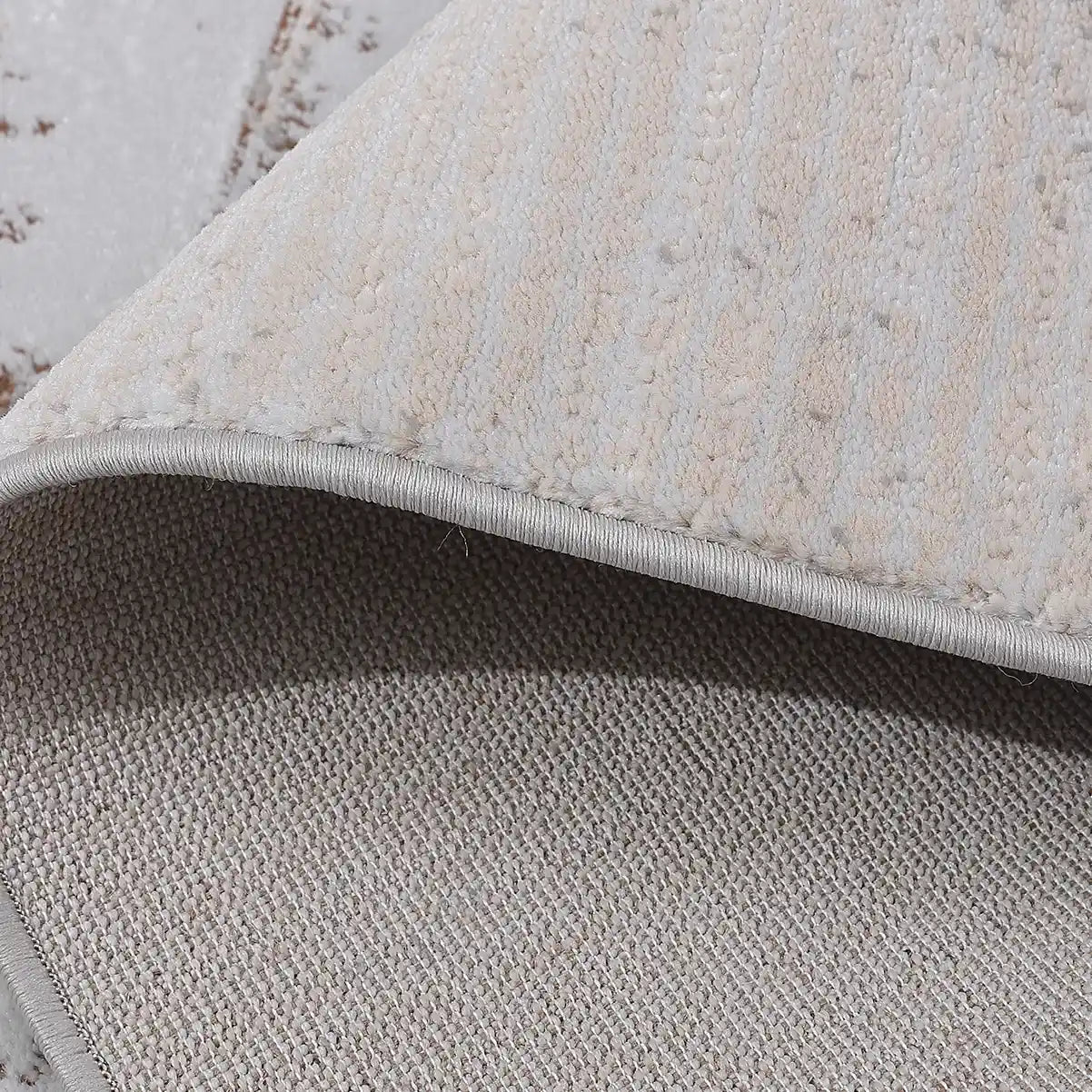 Puxina Soft Washed Brush Abstract Area Rug