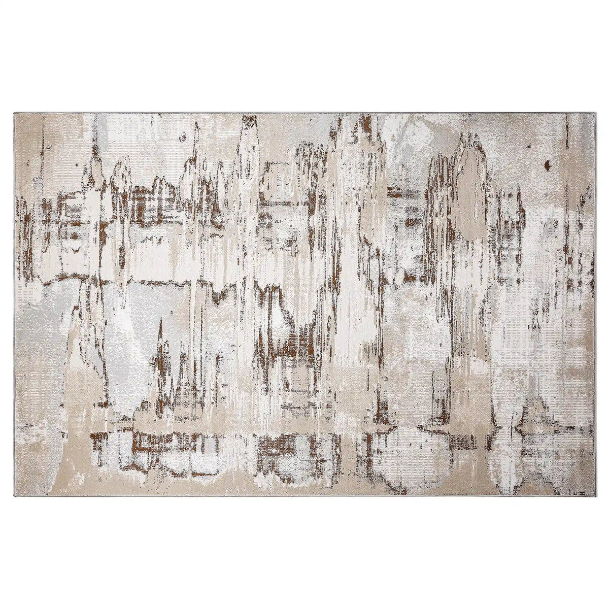Puxina Vertical Drift Modern Living Area Rug