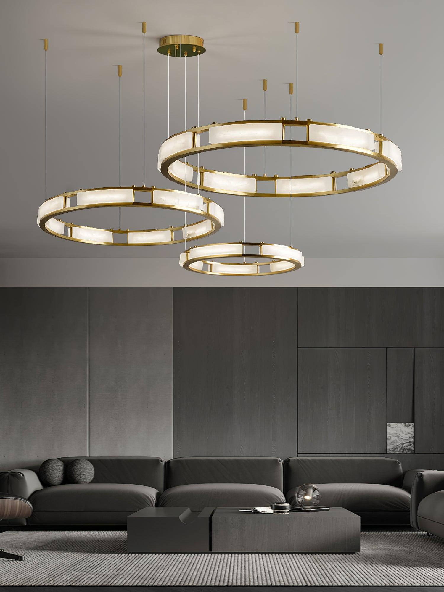 Qatar Alabaster Chandelier - Vakkerlight