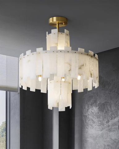 Regina Alabaster Chandelier - Vakkerlight