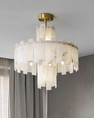 Regina Alabaster Chandelier - Vakkerlight