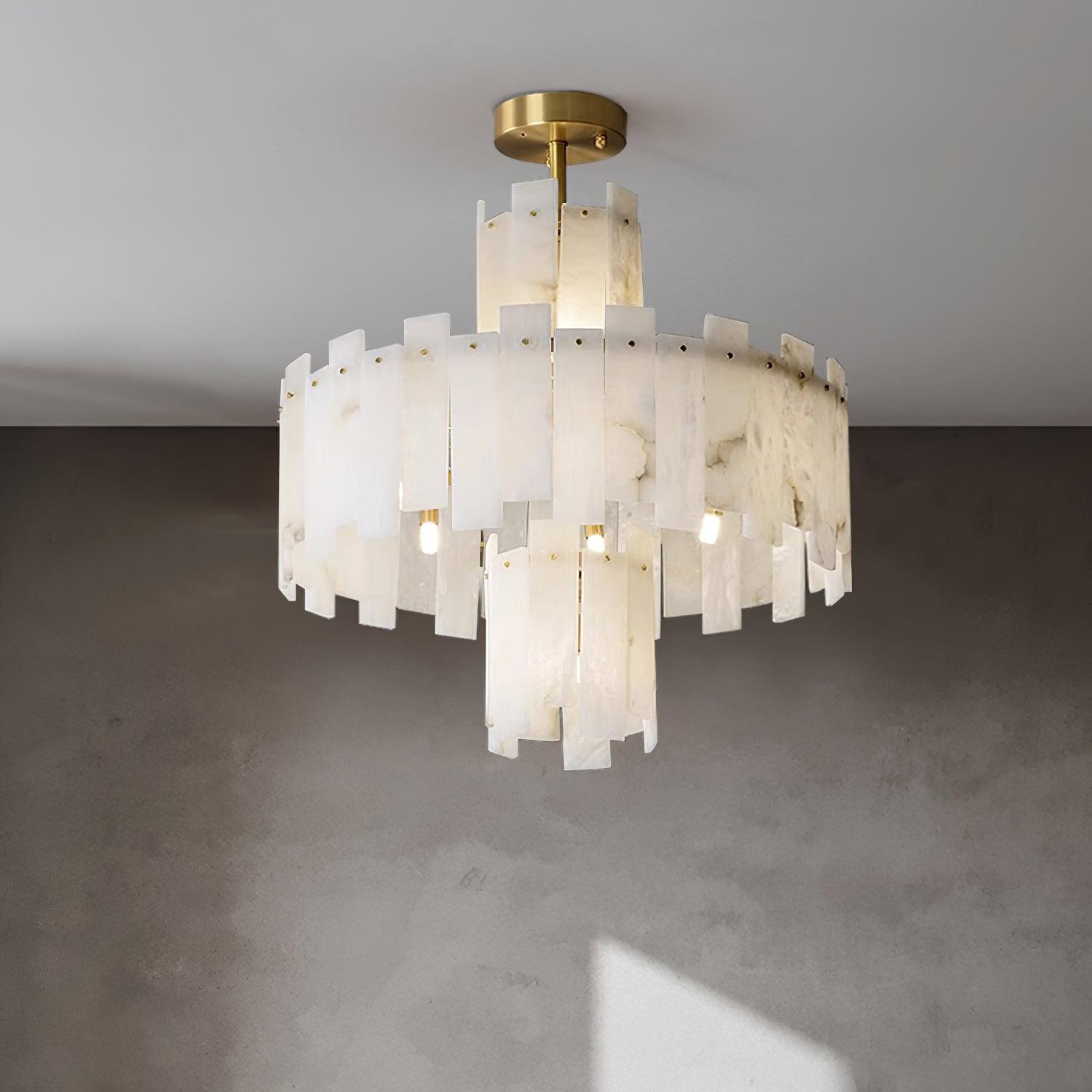 Regina Alabaster Chandelier - Vakkerlight