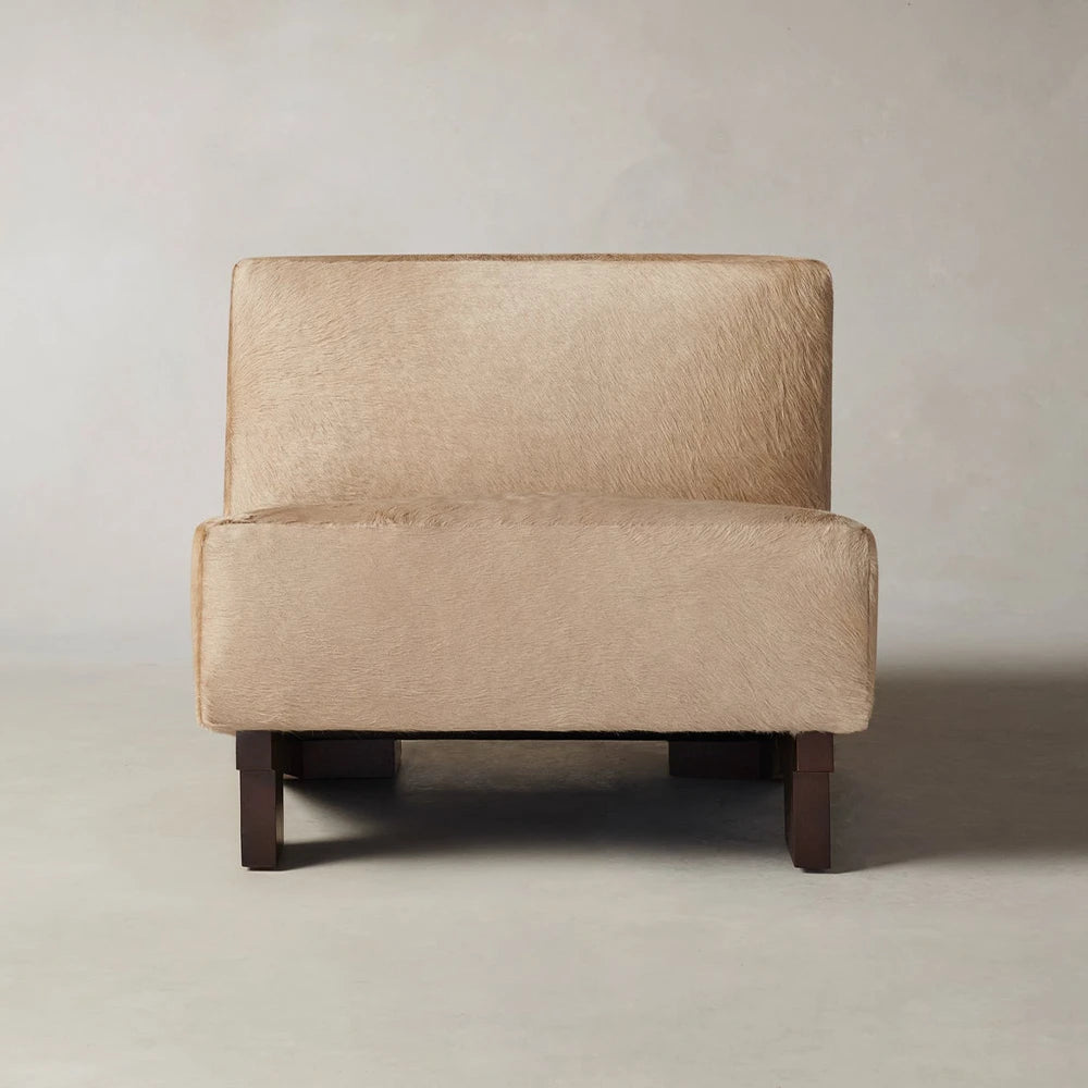 Remson Chair - Pony Hair Leather Russet