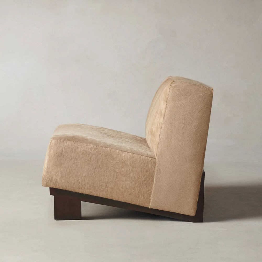 Remson Chair - Pony Hair Leather Russet