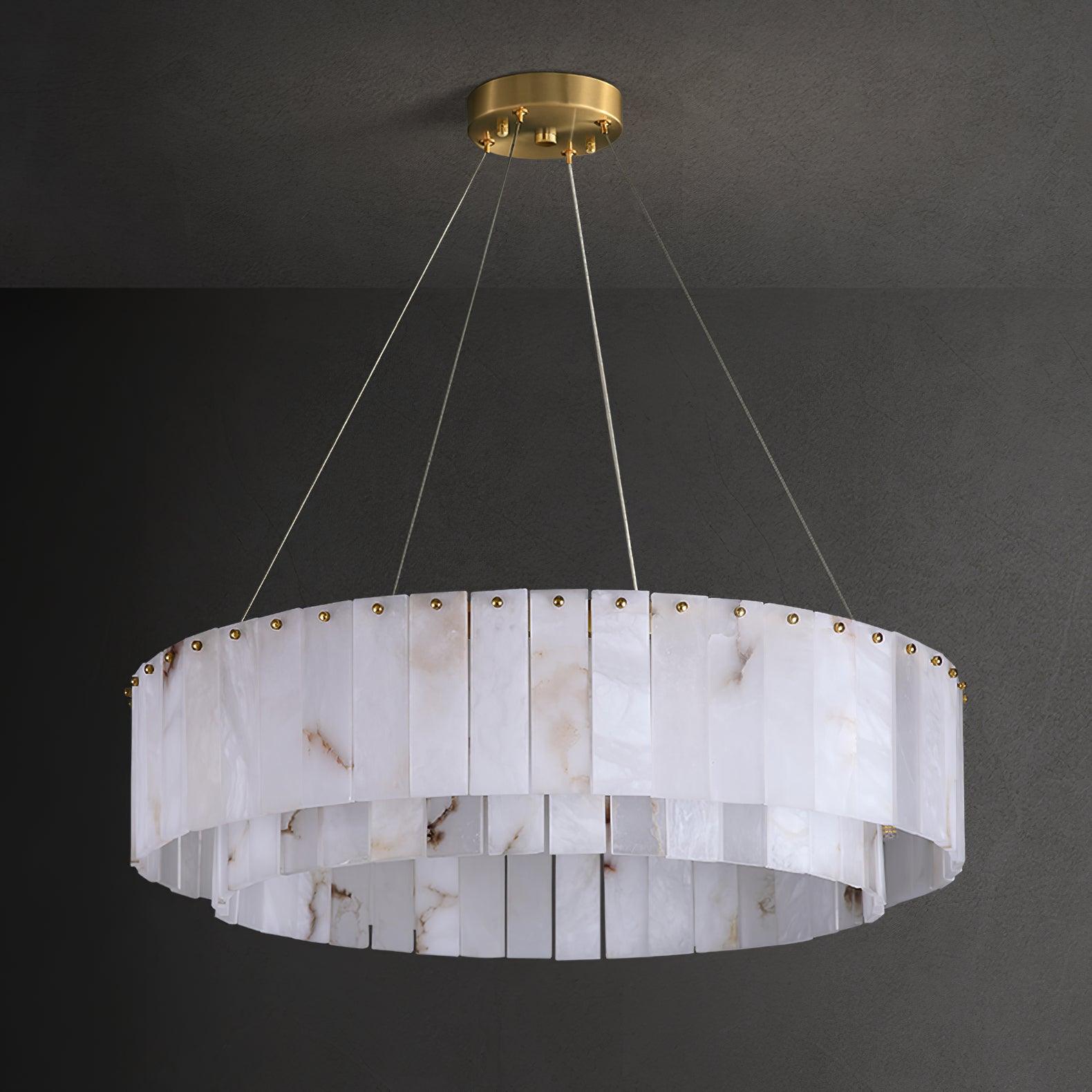 Rock Alabaster Chandelier - Vakkerlight