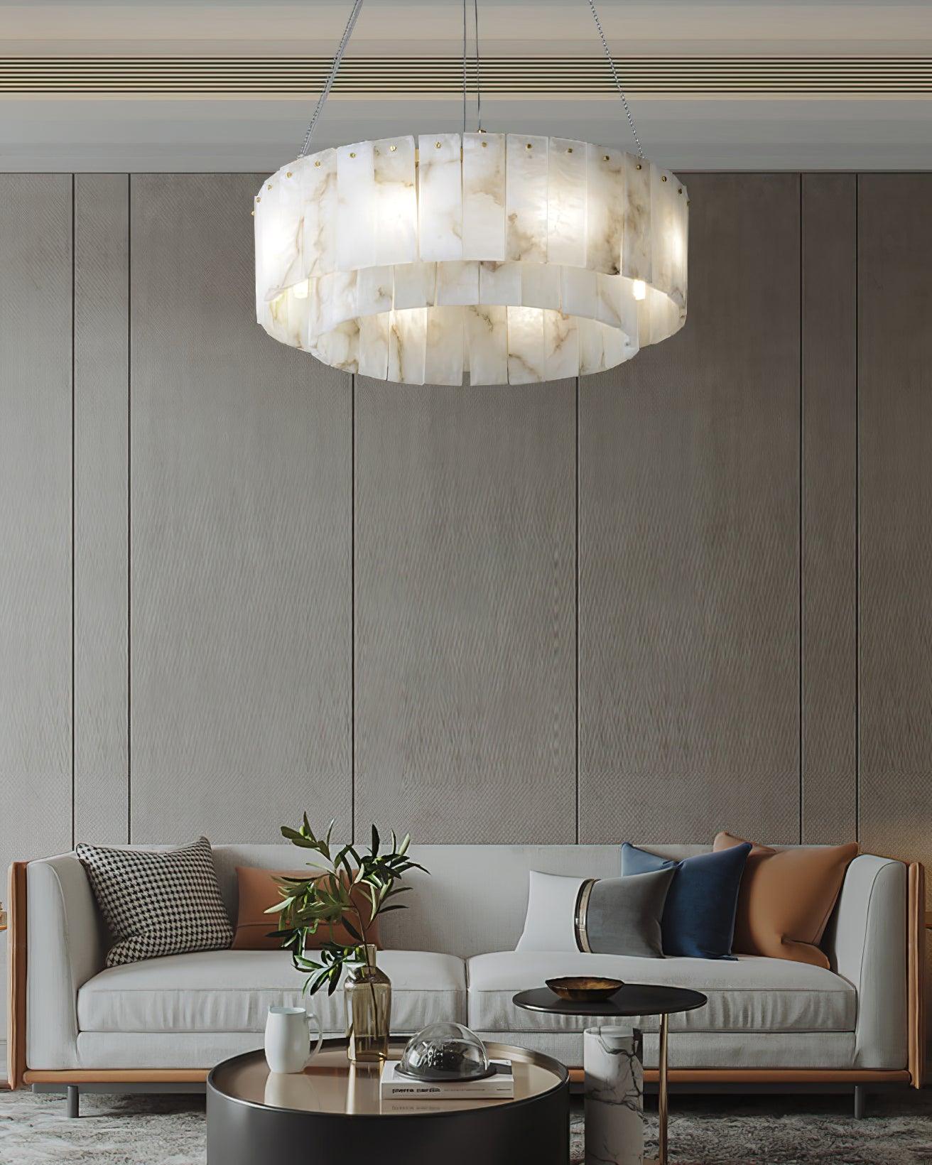 Rock Alabaster Chandelier - Vakkerlight