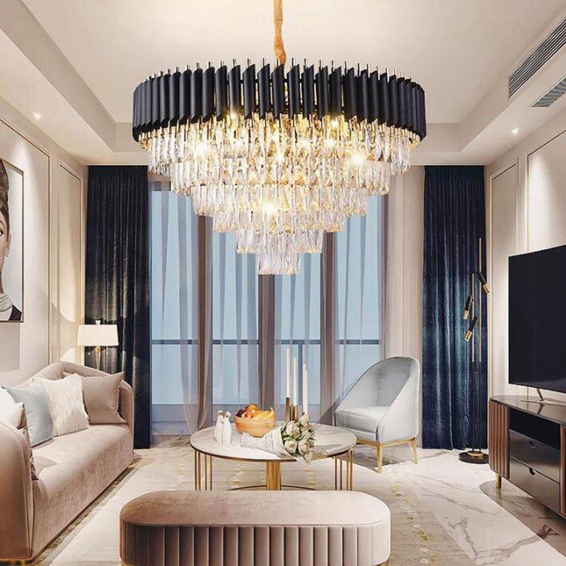 Housegent Sheila Conical Crystal Chandelier